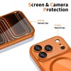 TECH-PROTECT MagFlex MagSafe iPhone 17 Pro Max Shiny Cosmic Orange (защитен кейс) - 5906302334629