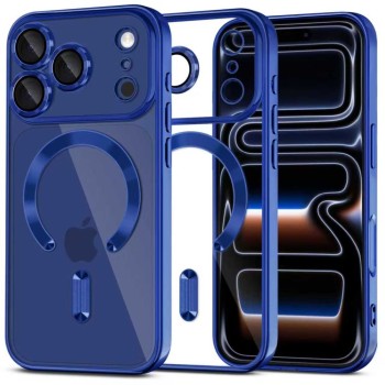 TECH-PROTECT MagFlex MagSafe за iPhone 17 Pro – лъскав deep blue