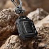 Tech-Protect Kevlar Pro защитен калъф с карабинер за Apple AirTag 1/2 черен - 5906302334780