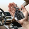 Tech-Protect Kevlar Pro защитен калъф с карабинер за Apple AirTag 1/2 черен - 5906302334780
