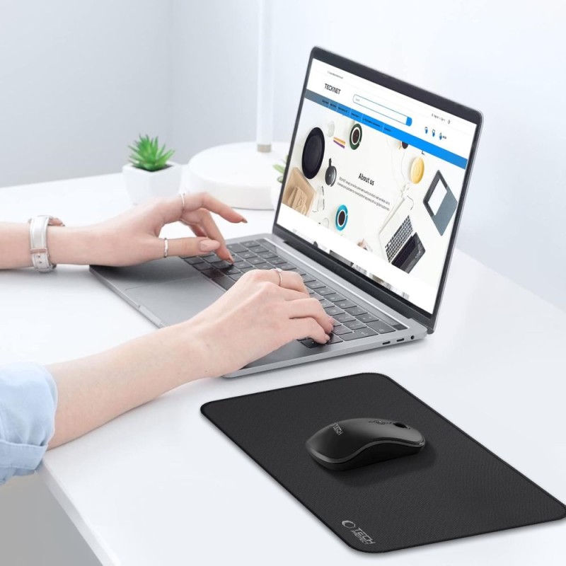 Tech-Protect A100 подложка за мишка 35 x 25 см черна - 5906302334865