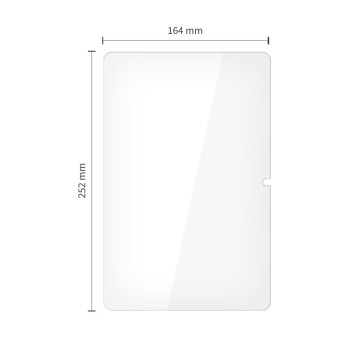 Tech-Protect Glass Fit+ 2-пак закалено стъкло за Samsung Galaxy Tab A9+ / A11+ Plus 11.0 (X210/X215/X216/X230/X235/X236) – прозрачно