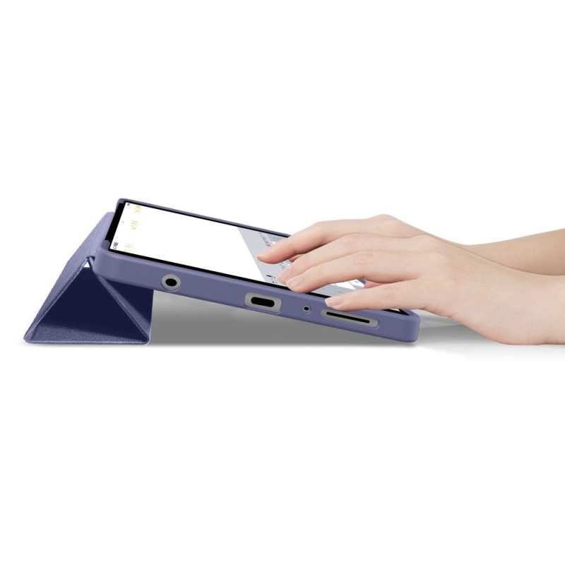 Tech-Protect SmartCase за Galaxy Tab A9 / A11 8.7 (X110 / X115 / X133 / X135) Navy - Tech-Protect SmartCase за Galaxy Tab A9 / A11 8.7 (X110 / X115 / X133 / X135) Navy - 5906302334919