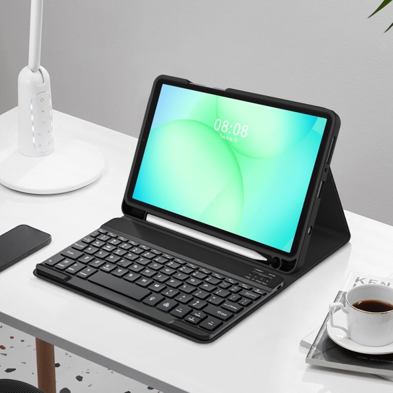TECH-PROTECT SC Pen + клавиатура за GALAXY TAB A9 / A11 8.7 (X110 / X115 / X133 / X135) Black - 5906302335008