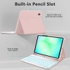 Tech-Protect SC Pen + клавиатура за Galaxy Tab A9/A11 8.7 (X110/X115/X133/X135) розова - 5906302335015