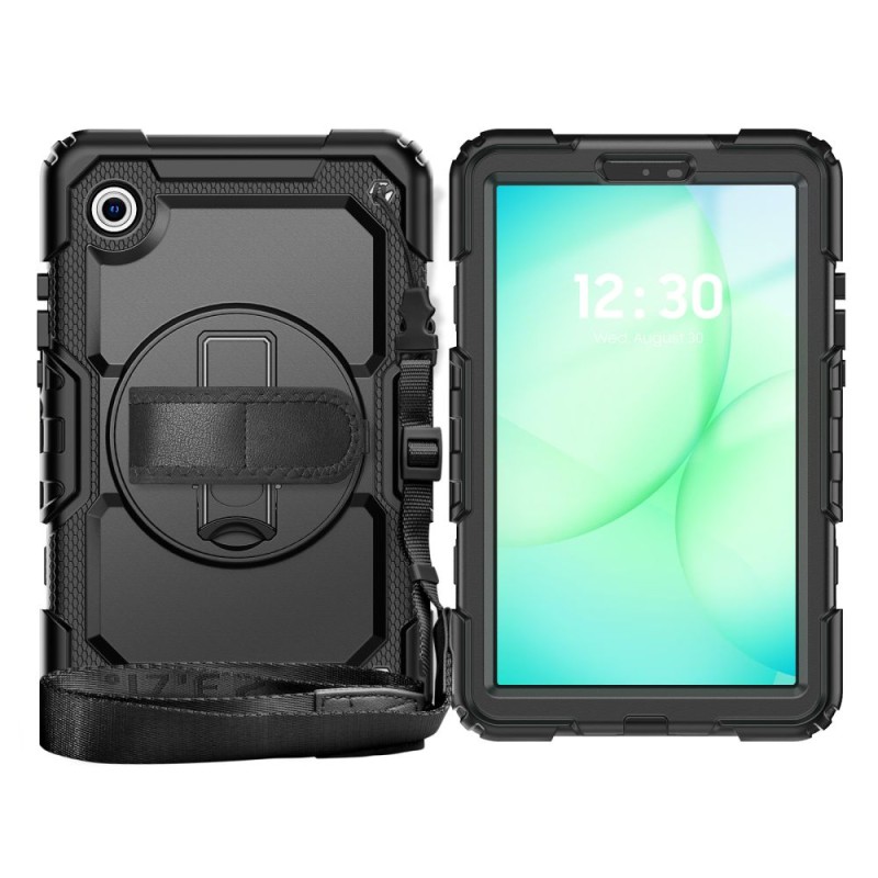 TECH-PROTECT SOLID 2-SET Калъф за Galaxy Tab A9 / A11 8.7\ (X110 / X115 / X133 / X135) BLACK - TECH-PROTECT SOLID 2-SET Калъф за Galaxy Tab A9 / A11 8.7\ (X110 / X115 / X133 / X135) BLACK - 5906302335046