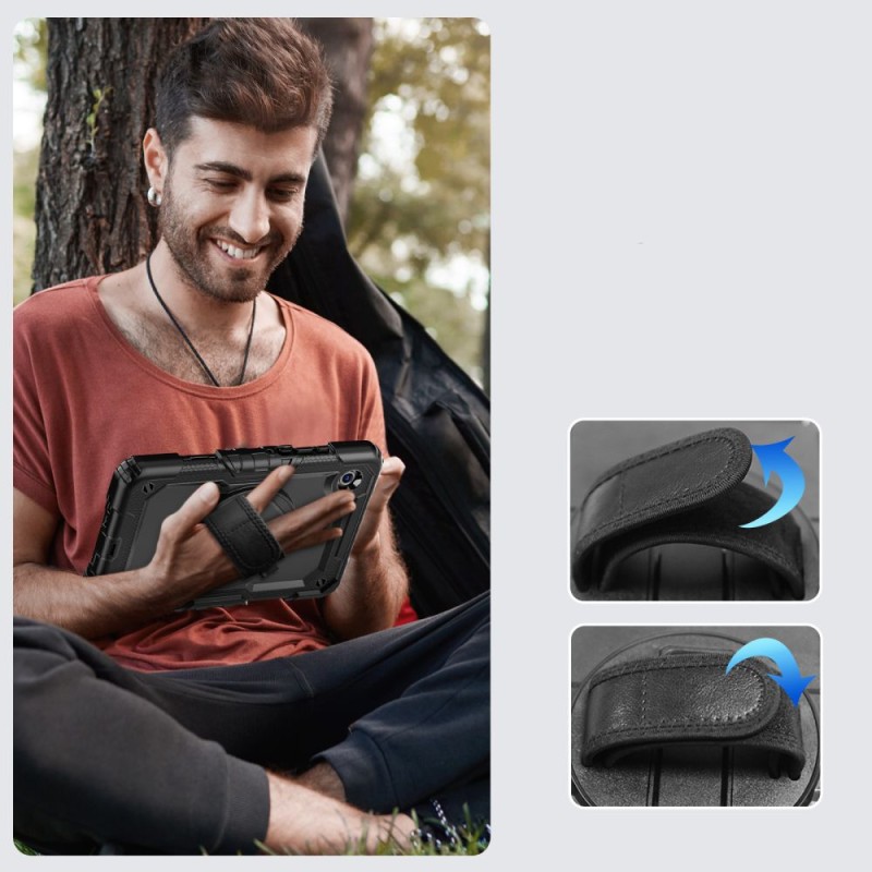 TECH-PROTECT SOLID 2-SET Калъф за Galaxy Tab A9 / A11 8.7\ (X110 / X115 / X133 / X135) BLACK - TECH-PROTECT SOLID 2-SET Калъф за Galaxy Tab A9 / A11 8.7\ (X110 / X115 / X133 / X135) BLACK - 5906302335046