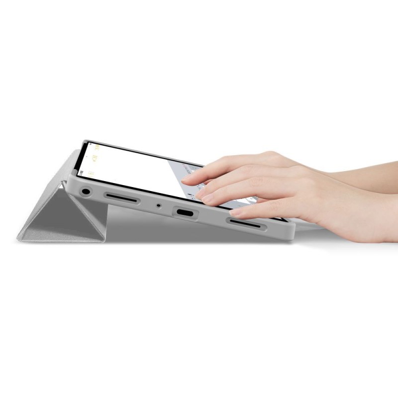 TECH-PROTECT SmartCase за Galaxy Tab A9+ / A11+ Plus 11.0 (X210/X215/X216/X230/X235/X236) сиво - TECH-PROTECT SmartCase за Galaxy Tab A9+ / A11+ Plus 11.0 (X210/X215/X216/X230/X235/X236) сиво - 5906302335060