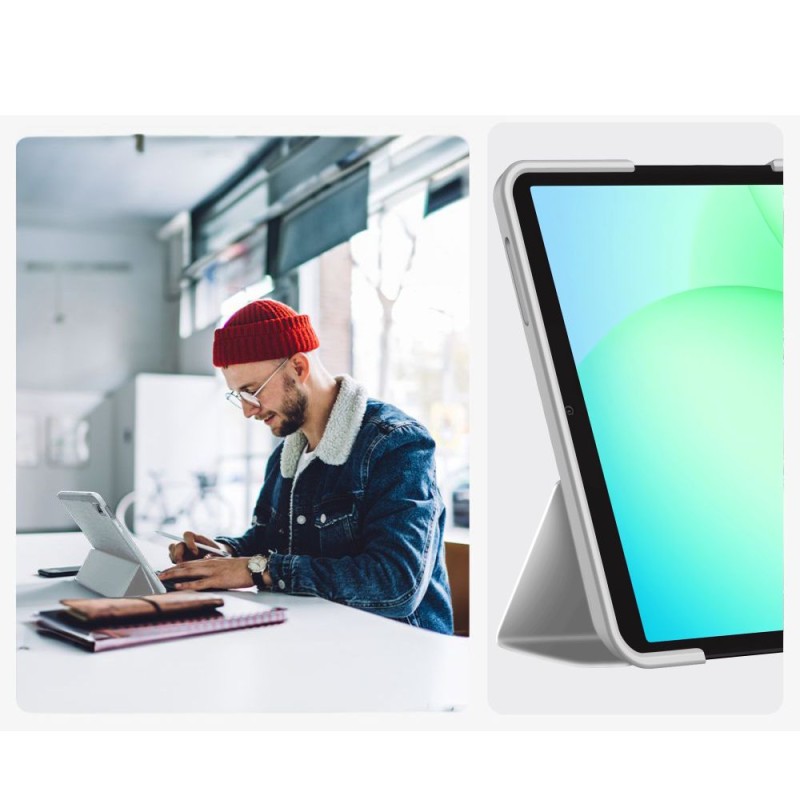 TECH-PROTECT SmartCase за Galaxy Tab A9+ / A11+ Plus 11.0 (X210/X215/X216/X230/X235/X236) сиво - TECH-PROTECT SmartCase за Galaxy Tab A9+ / A11+ Plus 11.0 (X210/X215/X216/X230/X235/X236) сиво - 5906302335060