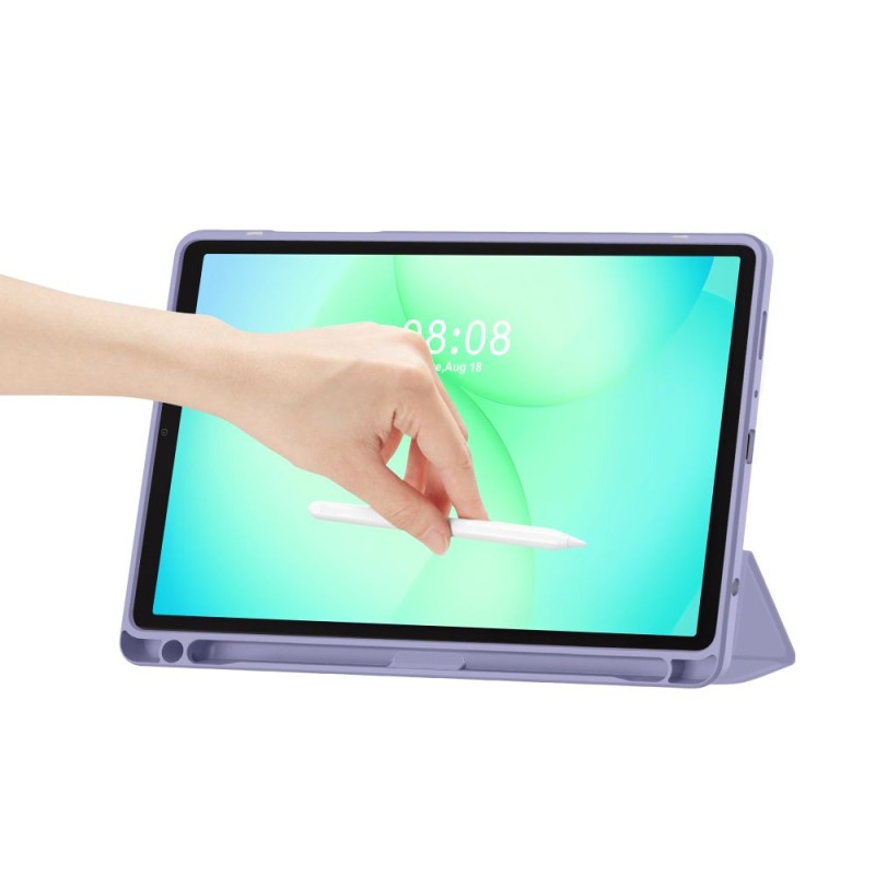 TECH-PROTECT SC Pen Hybrid кейс за Galaxy Tab A9+ / A11+ Plus 11.0 (X210 / X215 / X216 / X230 / X235 / X236) Violet Marble - TECH-PROTECT SC Pen Hybrid кейс за Galaxy Tab A9+ / A11+ Plus 11.0 (X210 / X215 / X216 / X230 / X235 / X236) Violet Marble - 5906302335169
