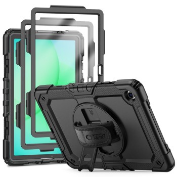 TECH-PROTECT SOLID 2-SET калъф за Samsung Galaxy Tab A9+ / A11+ PLUS 11.0 (X210 / X215 / X216 / X230 / X235 / X236) Black