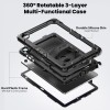 TECH-PROTECT SOLID 2-SET калъф за Samsung Galaxy Tab A9+ / A11+ PLUS 11.0 (X210 / X215 / X216 / X230 / X235 / X236) Black - 5906302335190