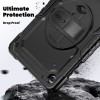 TECH-PROTECT SOLID 2-SET калъф за Samsung Galaxy Tab A9+ / A11+ PLUS 11.0 (X210 / X215 / X216 / X230 / X235 / X236) Black - 5906302335190