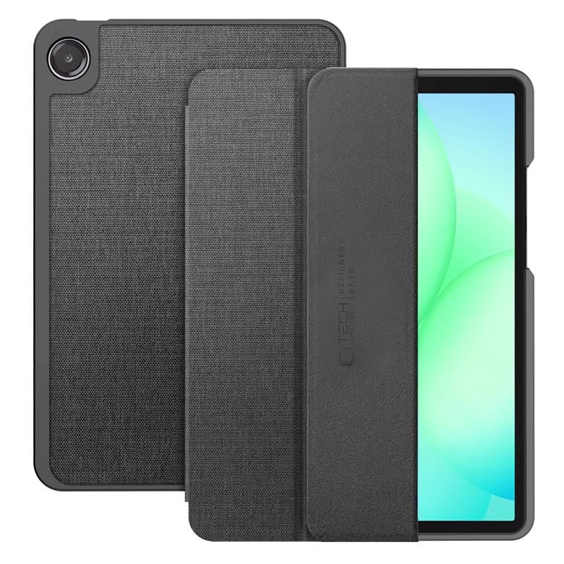 Tech-Protect SC Pen Canvas калъф с място за стилус за Galaxy Tab A9 / A11 8.7 (X110 / X115 / X133 / X135) графитено сив - Tech-Protect SC Pen Canvas калъф с място за стилус за Galaxy Tab A9 / A11 8.7 (X110 / X115 / X133 / X135) графитено сив - 5906302335299