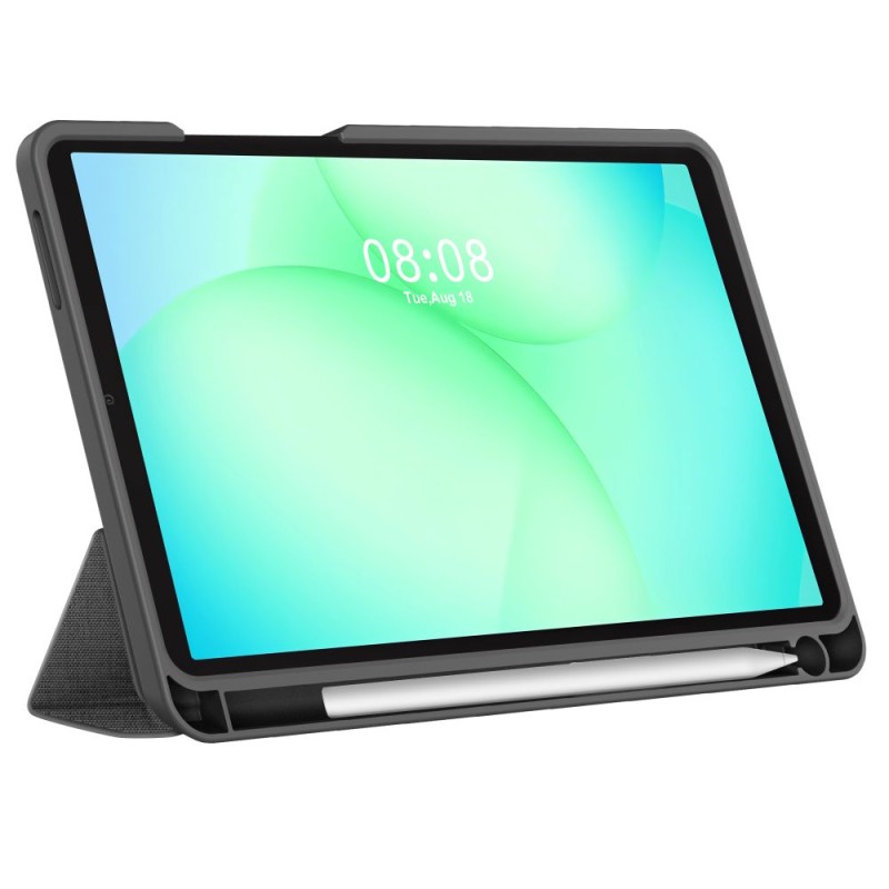 Tech-Protect SC Pen Canvas калъф с място за стилус за Galaxy Tab A9 / A11 8.7 (X110 / X115 / X133 / X135) графитено сив - Tech-Protect SC Pen Canvas калъф с място за стилус за Galaxy Tab A9 / A11 8.7 (X110 / X115 / X133 / X135) графитено сив - 5906302335299