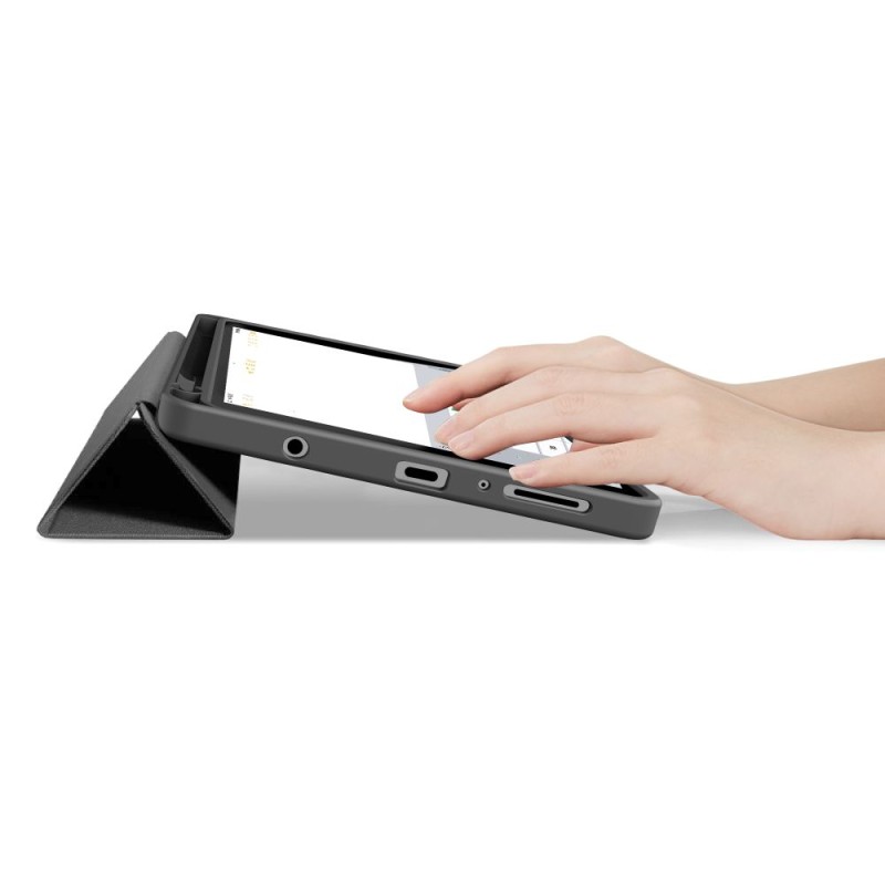 TECH-PROTECT SC Pen Canvas калъф за Galaxy Tab A9+ / A11+ Plus 11.0 (X210 / X215 / X216 / X230 / X235 / X236) Charcoal Grey - 5906302335312