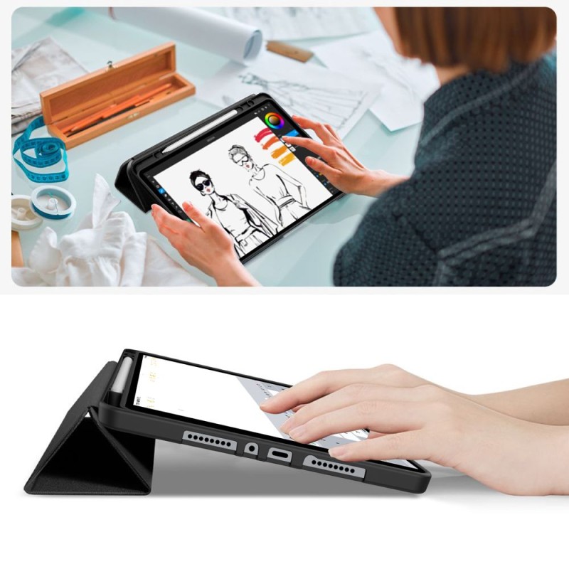 TECH-PROTECT SmartCase Pen калъф за Xiaomi Poco Pad M1 / Redmi Pad 2 Pro 12.1 (BLACK) - TECH-PROTECT SmartCase Pen калъф за Xiaomi Poco Pad M1 / Redmi Pad 2 Pro 12.1 (BLACK) - 5906302335459