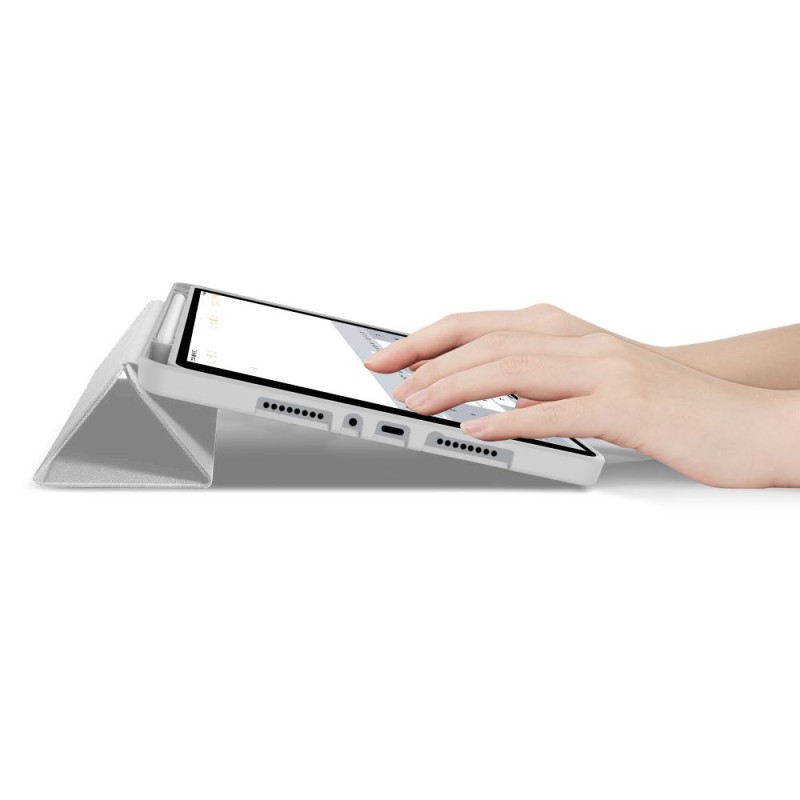 TECH-PROTECT SmartCase Pen калъф за Xiaomi POCO Pad M1 / Redmi Pad 2 Pro 12.1 (сив) - 5906302335466