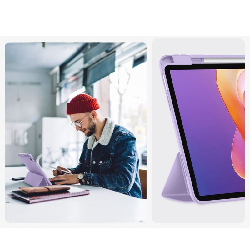 TECH-PROTECT SmartCase Pen за Xiaomi Redmi Pad 2 11.0 (виолетов) - TECH-PROTECT SmartCase Pen за Xiaomi Redmi Pad 2 11.0 (виолетов) - 5906302335480