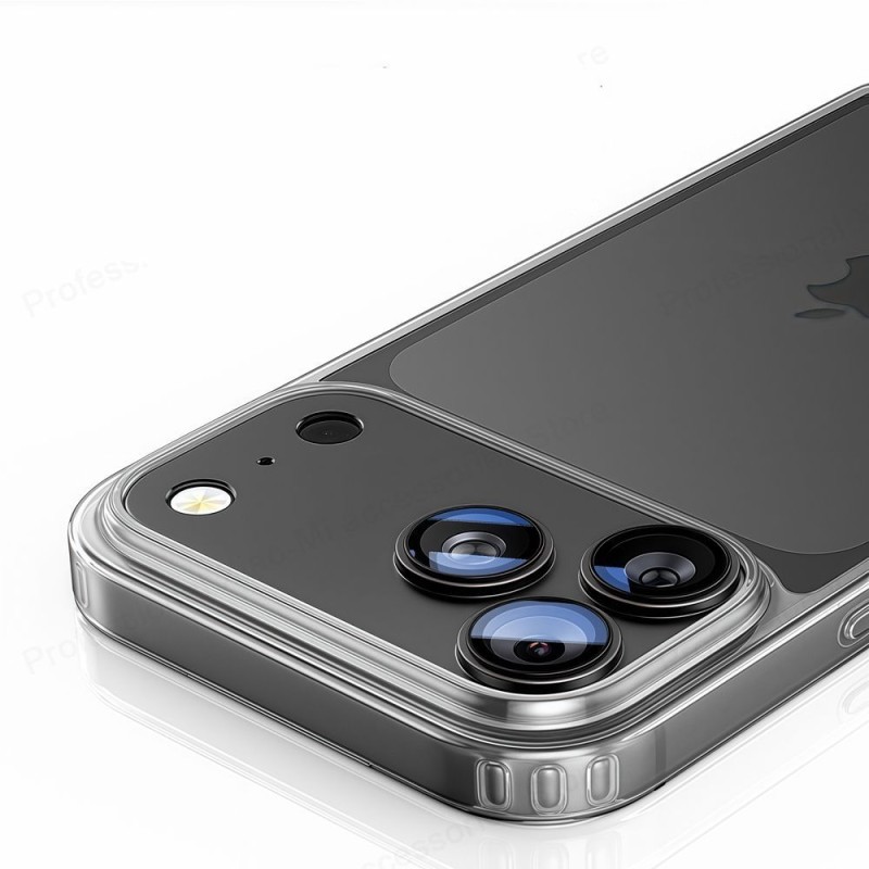 Тънка защита за камера Tech-Protect Camfull Fit+ за iPhone 17 Pro Max, сребриста - Тънка защита за камера Tech-Protect Camfull Fit+ за iPhone 17 Pro Max, сребриста - 5906302335558