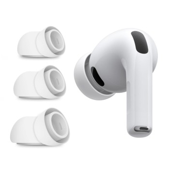 TECH-PROTECT накрайници за уши 3 бр. за Apple AirPods Pro 3 (бели)