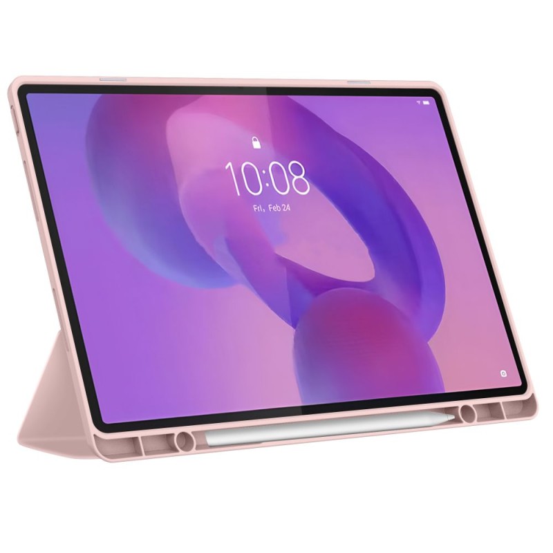 Tech-Protect SmartCase Pen калъф за Lenovo Idea Tab Plus 12.1 TB-361 Pink - Tech-Protect SmartCase Pen калъф за Lenovo Idea Tab Plus 12.1 TB-361 Pink - 5906302335602