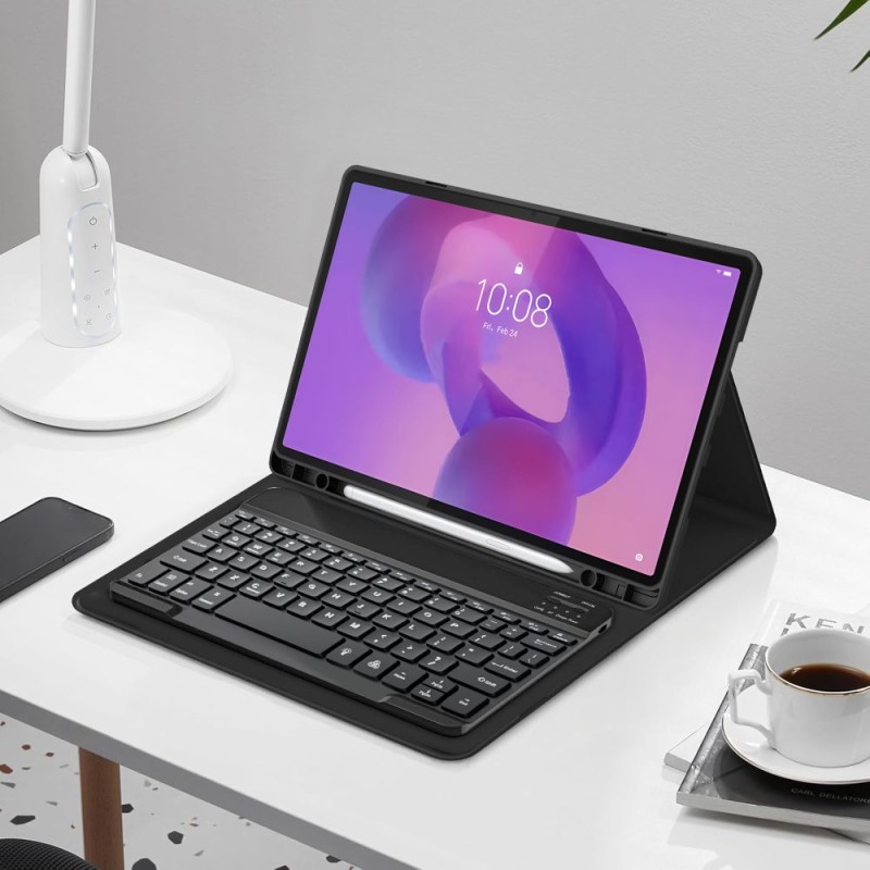 Tech-Protect SC Pen кейс + Bluetooth клавиатура за Lenovo IdeaTab Plus 12.1 TB-361 (черен) - Tech-Protect SC Pen кейс + Bluetooth клавиатура за Lenovo IdeaTab Plus 12.1 TB-361 (черен) - 5906302335619