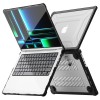 TECH-PROTECT SmartShell Pro за MacBook Pro 14 (M1–M5 Pro / M5 Pro Max) 2021–2026 Black/Clear - 5906302335626