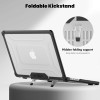 TECH-PROTECT SmartShell Pro за MacBook Pro 14 (M1–M5 Pro / M5 Pro Max) 2021–2026 Black/Clear - 5906302335626