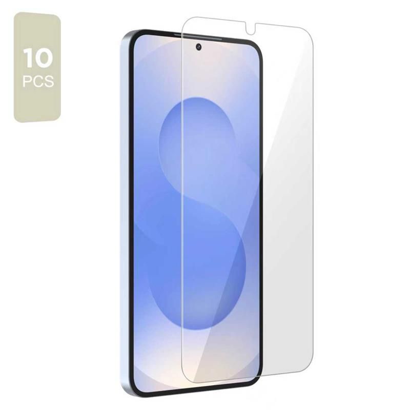 Tech-Protect ГАЛАКСИ S24 / S25, закалено стъкло BUNDLE 10 броя, прозрачно (SKU: 5906302335763) - Tech-Protect ГАЛАКСИ S24 / S25, закалено стъкло BUNDLE 10 броя, прозрачно (SKU: 5906302335763) - 5906302335763