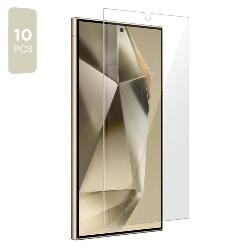 Tech-Protect КОМПЛЕКТ 10 бр. закалено стъкло за Samsung Galaxy S24 Ultra (CLEAR) - Tech-Protect КОМПЛЕКТ 10 бр. закалено стъкло за Samsung Galaxy S24 Ultra (CLEAR) - 5906302335770