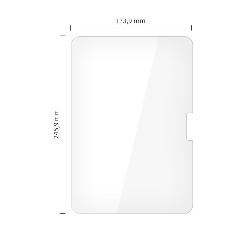 Tech-Protect Glass Fit+ закалено стъкло за iPad Pro 11” (5/6/2024–2025) – 2 бр., прозрачно - 5906302335824