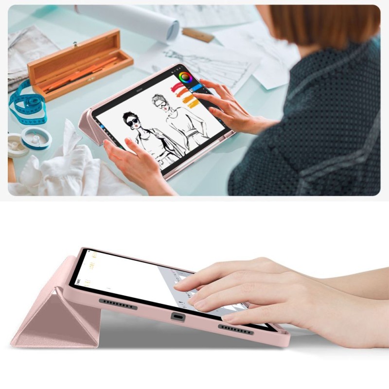 Tech-Protect SC Pen калъф SmartCase за iPad Pro 11” (5/6), 2024-2025, розов - Tech-Protect SC Pen калъф SmartCase за iPad Pro 11” (5/6), 2024-2025, розов - 5906302335855