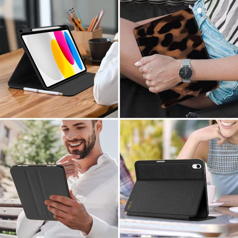 Tech-Protect LAMANO калъф за iPad 10.9” (10/2022) / 11” (11/2025) PANTHER - 5906302335916
