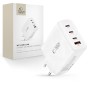 TECH-PROTECT NC120W-GAN мрежово зарядно 4-порт 120W PD / QC3.0 (GaN) – бяло