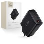 TECH-PROTECT NC120W-GAN мрежово зарядно 4-портa PD 120W / QC3.0 (черно)