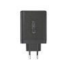 TECH-PROTECT NC120W-GAN мрежово зарядно 4-портa PD 120W / QC3.0 (черно) - TECH-PROTECT NC120W-GAN мрежово зарядно 4-портa PD 120W / QC3.0 (черно) - 5906302335930