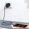 TECH-PROTECT NC120W-GAN мрежово зарядно 4-портa PD 120W / QC3.0 (черно) - TECH-PROTECT NC120W-GAN мрежово зарядно 4-портa PD 120W / QC3.0 (черно) - 5906302335930