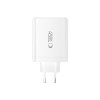 Tech-Protect NC140W-GAN GaN мрежово зарядно 140W, 4 порта (3×USB-C + 1×USB-A) PD & QC3.0, бяло - Tech-Protect NC140W-GAN GaN мрежово зарядно 140W, 4 порта (3×USB-C + 1×USB-A) PD & QC3.0, бяло - 5906302335947