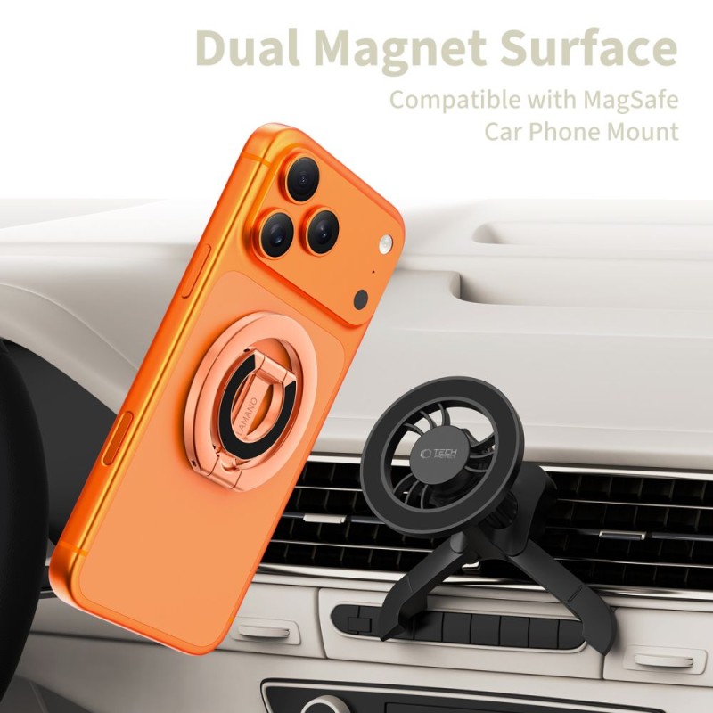 Tech-Protect MMR400 LAMANO Magnetic MagSafe Phone Ring (Rose Gold) - 5906302335978