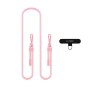 Tech-Protect C5SE Слинк/каишка за телефон през рамо, въженa, baby pink