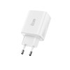 Tech-Protect NCA65W-GAN мрежово зарядно 65W GaN с 3 порта (PD + QC3.0) Бяло - Tech-Protect NCA65W-GAN мрежово зарядно 65W GaN с 3 порта (PD + QC3.0) Бяло - 5906302336074