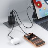 TECH-PROTECT NCA65W-GAN 3-портово мрежово зарядно PD 65W / QC3.0, черно - TECH-PROTECT NCA65W-GAN 3-портово мрежово зарядно PD 65W / QC3.0, черно - 5906302336081