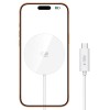 TECH-PROTECT A50 Магнитна MagSafe безжична зарядна 25W Qi2.2 White - TECH-PROTECT A50 Магнитна MagSafe безжична зарядна 25W Qi2.2 White - 5906302339389