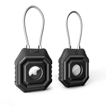 TECH-PROTECT KEVLAR SEAL калъф за Apple AirTag 1 / 2 BLACK