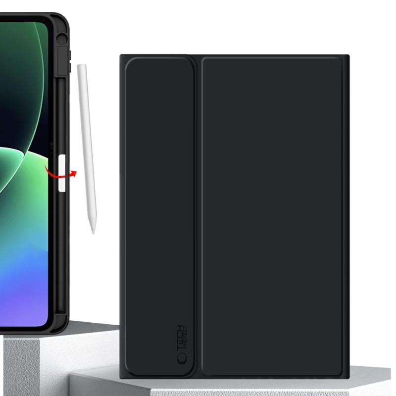 Tech-Protect SC Pen + Keyboard кейс за Xiaomi Pad 7 / 7 Pro / 8 / 8 Pro 11.2 (черен) - 5906302339464
