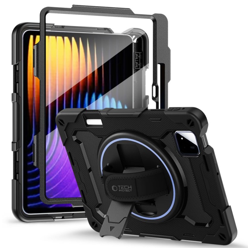 Tech-Protect Solid кейс за Xiaomi Pad 7 / 7 Pro / 8 / 8 Pro 11.2 (черен) - 5906302339471