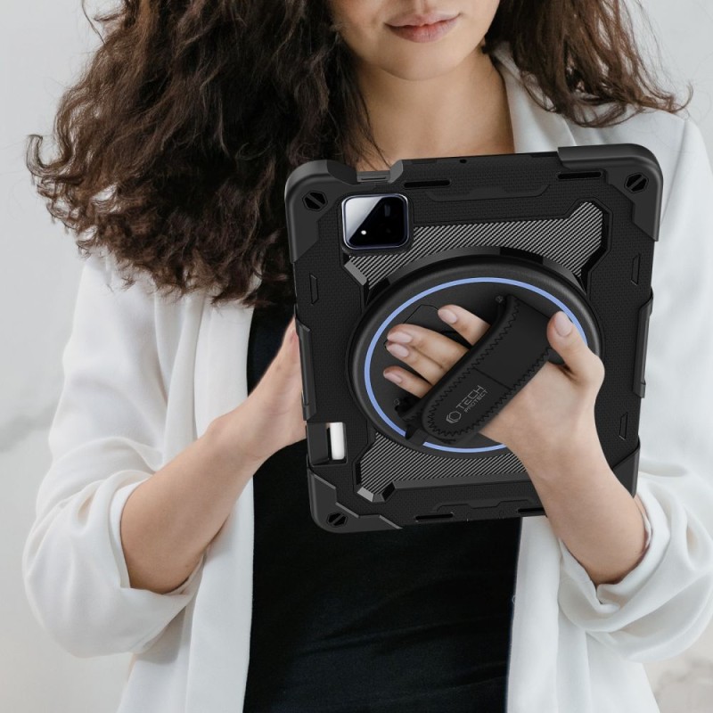 Tech-Protect Solid кейс за Xiaomi Pad 7 / 7 Pro / 8 / 8 Pro 11.2 (черен) - 5906302339471