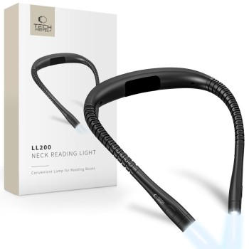 TECH-PROTECT LL200 LED лампа за четене на врата черна