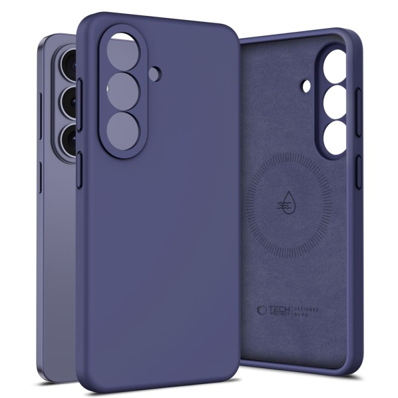 TECH-PROTECT Silicone MagSafe за Samsung Galaxy S26 Cobalt Violet - 5906302339617